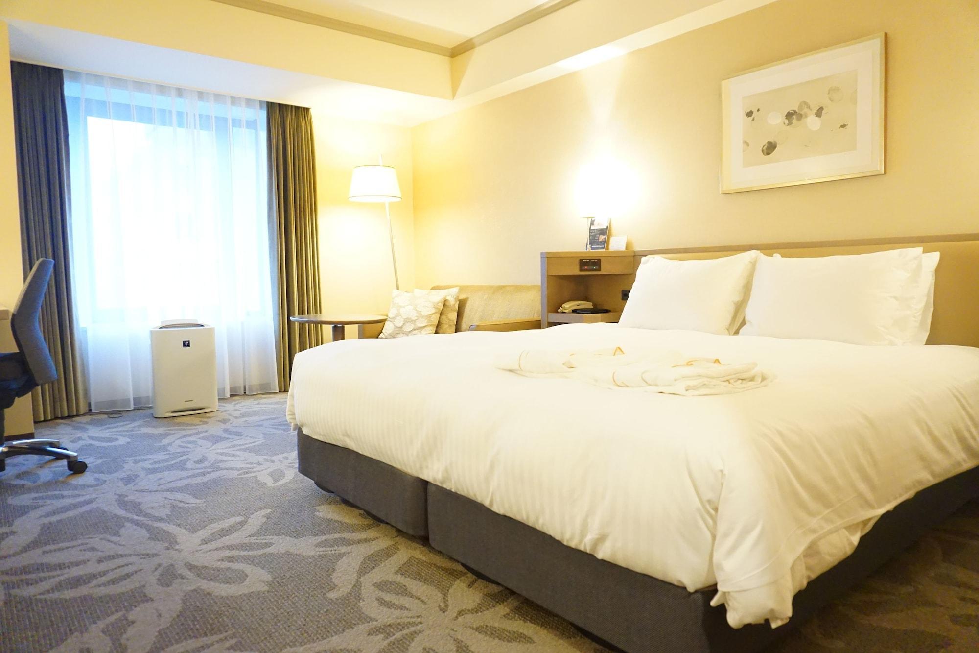 Hotel Nikko Fukuoka Fukuoka  Exterior foto A room at the hotel